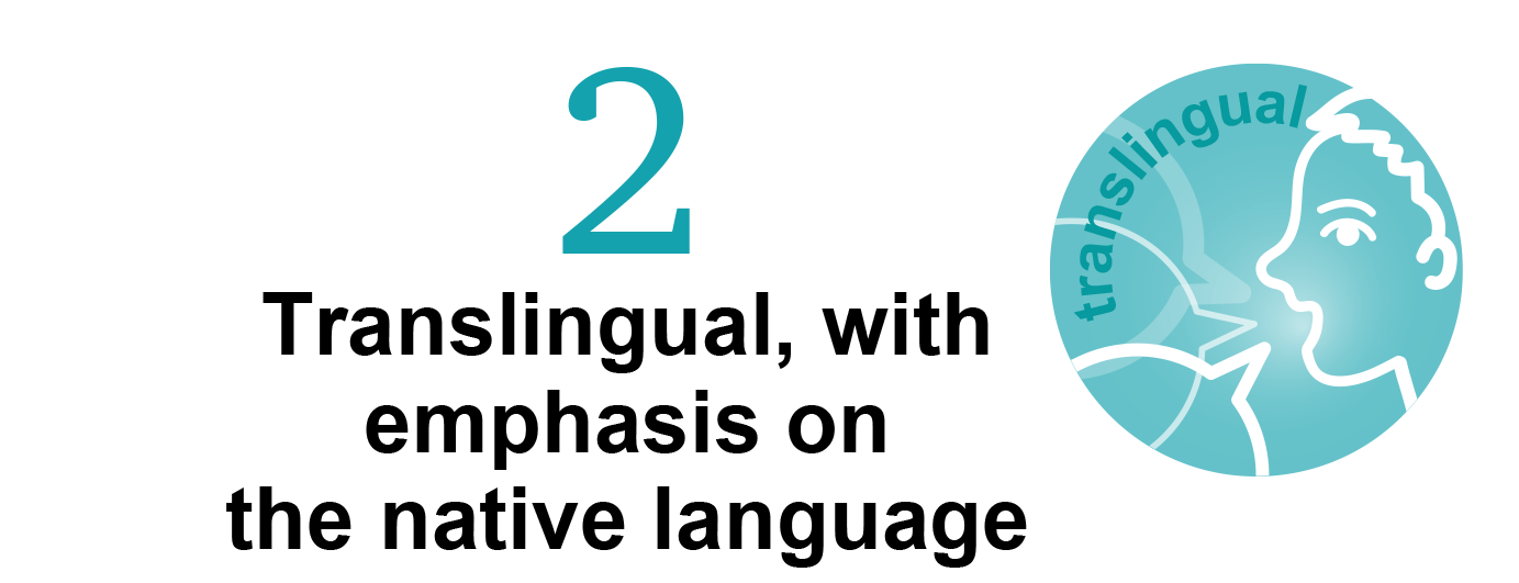 Translingual, with emphasis on the native language