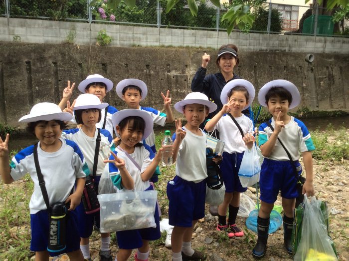 2年生アドバンス  夏の佐保川探険