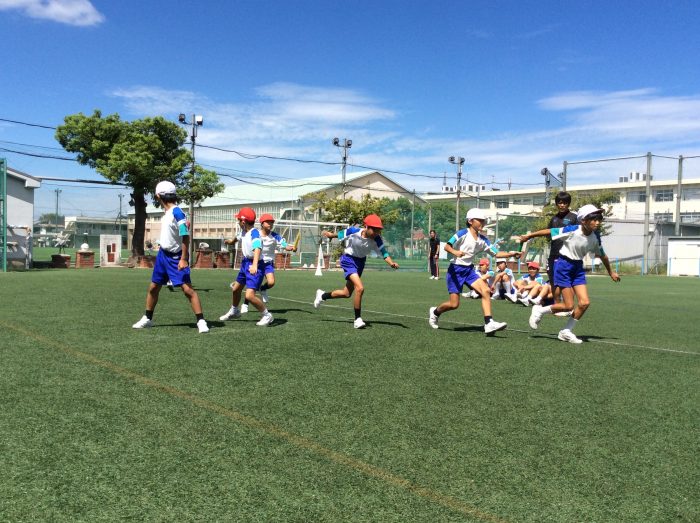 9月22日の運動会にむけて練習を頑張っています！