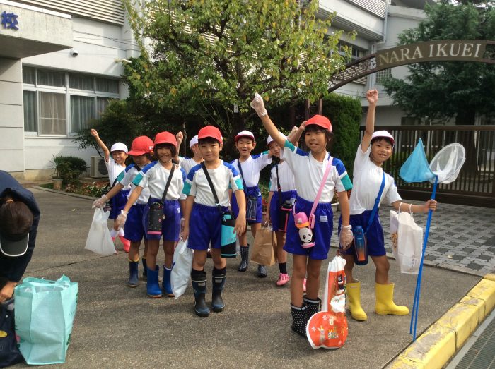 2年生アドバンス 「秋の佐保川探険」