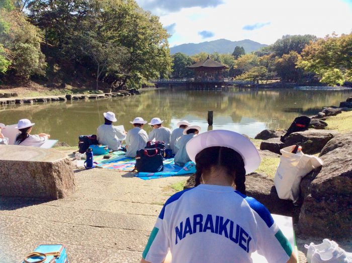 写生会（浮見堂）