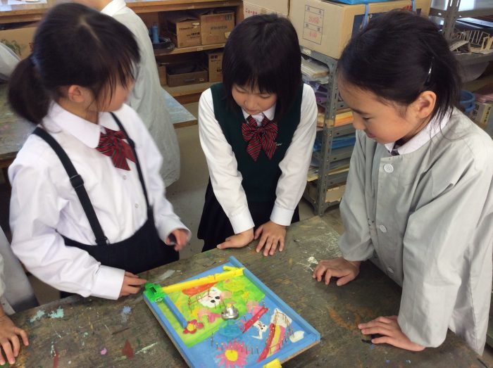 4年生 コリントゲームで3年生を招待