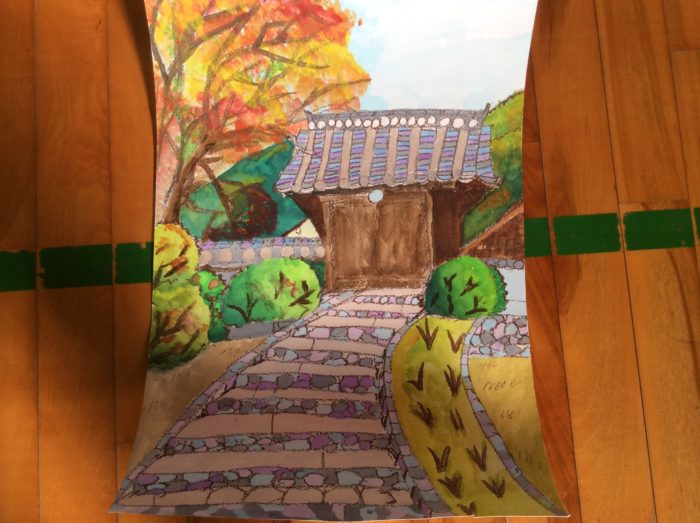 低学年集会  冬休み作品発表