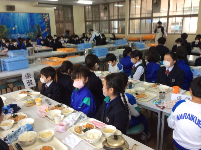 3学期 一斉給食
