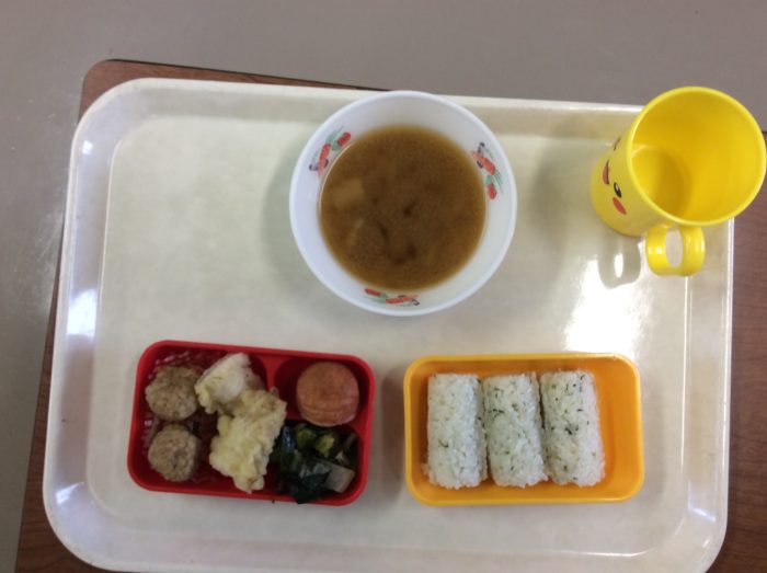 給食おいしいね