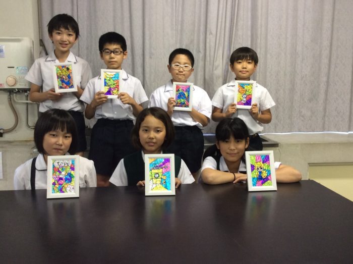 【手作りクラブ】なんちゃってステンドグラス