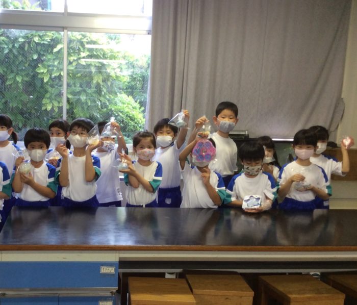 【1年生】バスボムを作ったよ