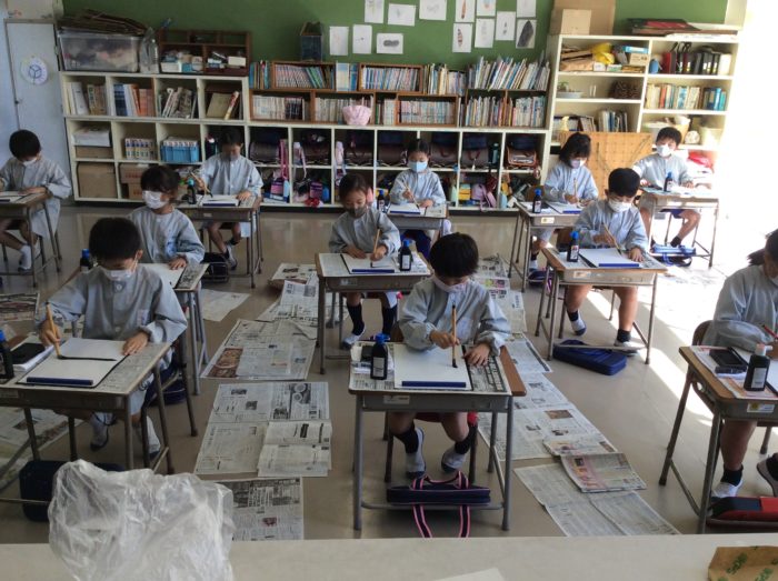 2年生　書写（毛筆）