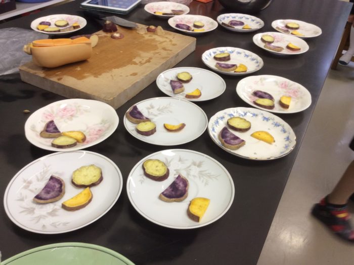 2年生アドバンス(サツマイモとバターナッツかぼちゃ)