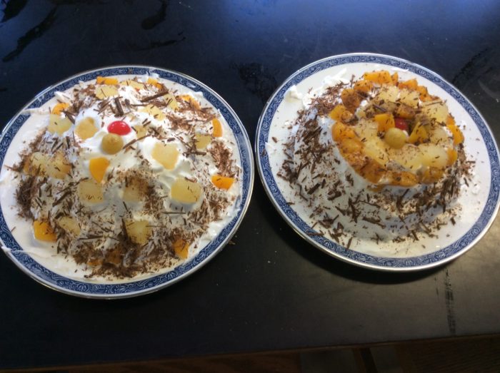 手作りクラブ「2020年ドーム型ケーキ完成！」