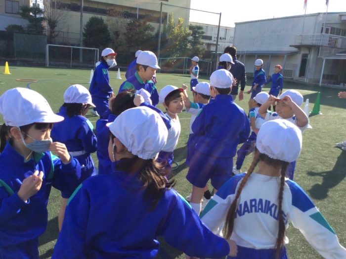 お兄さんとお姉さんと体育（1・6年生）