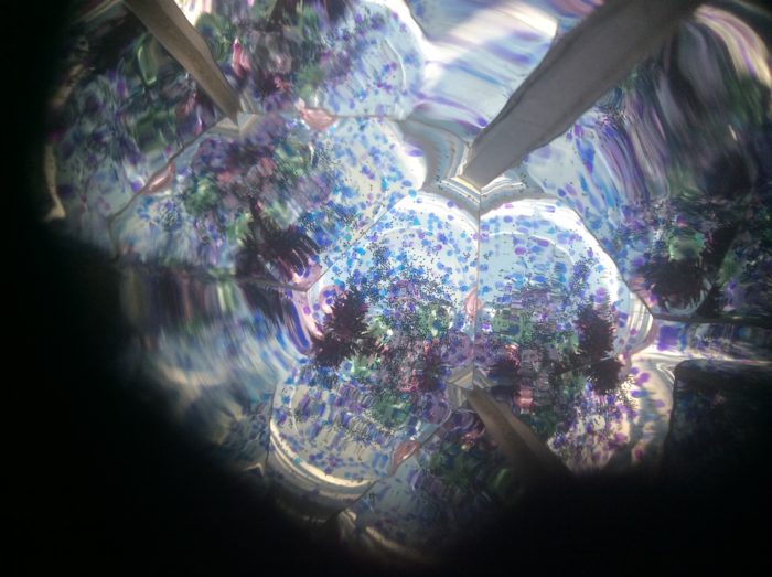 【理科グループ】 万華鏡と押し花の栞