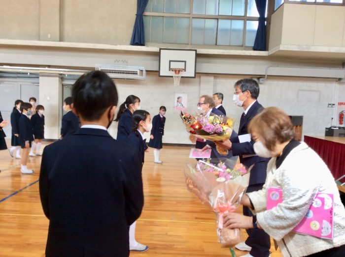 離任式・終了式