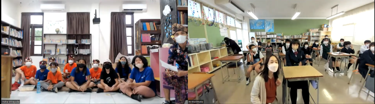 【SOJ】インドネシアのSanur Schoolとの海外交流が始まりました。