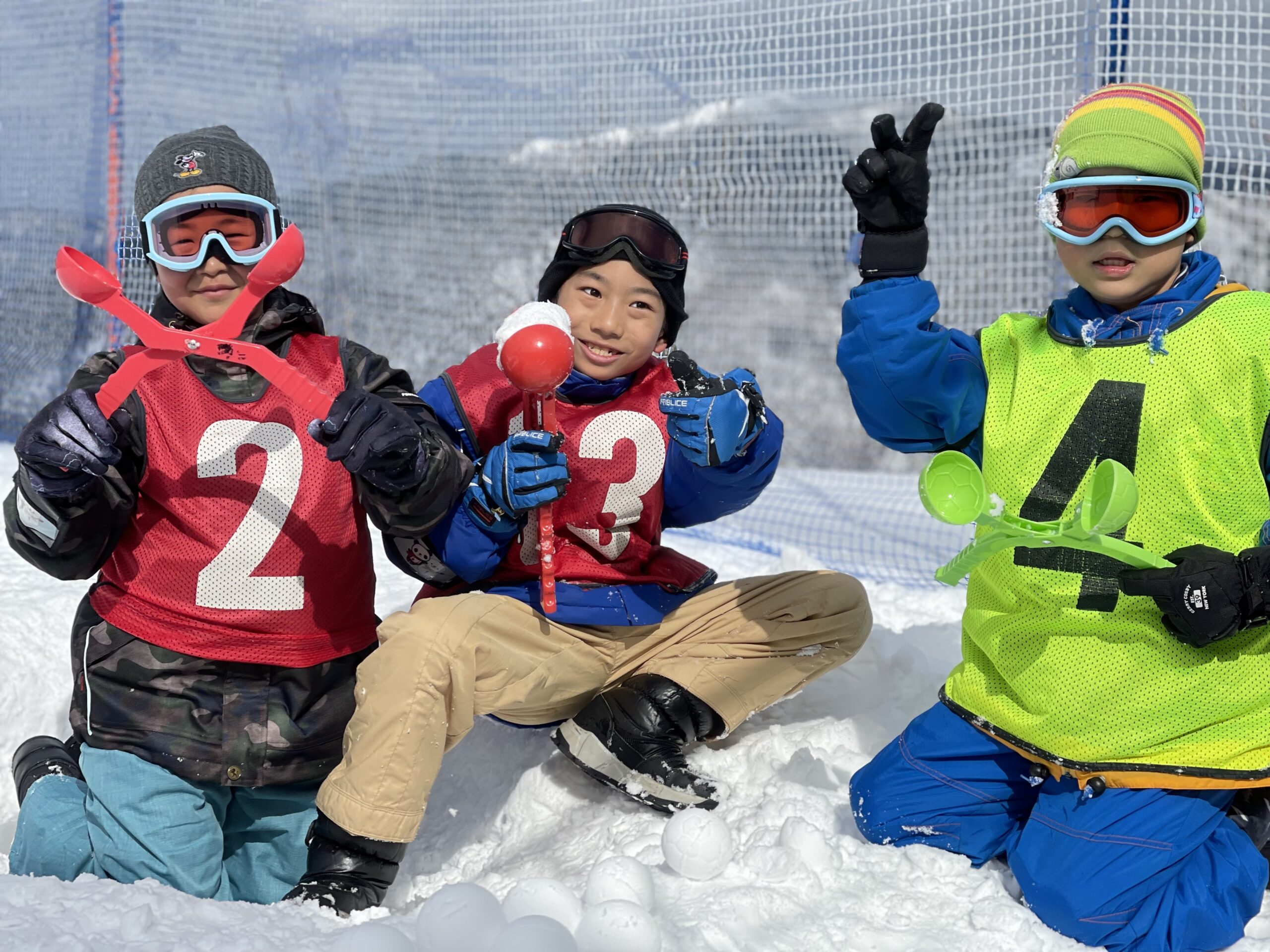 雪遊び(2.3年生)