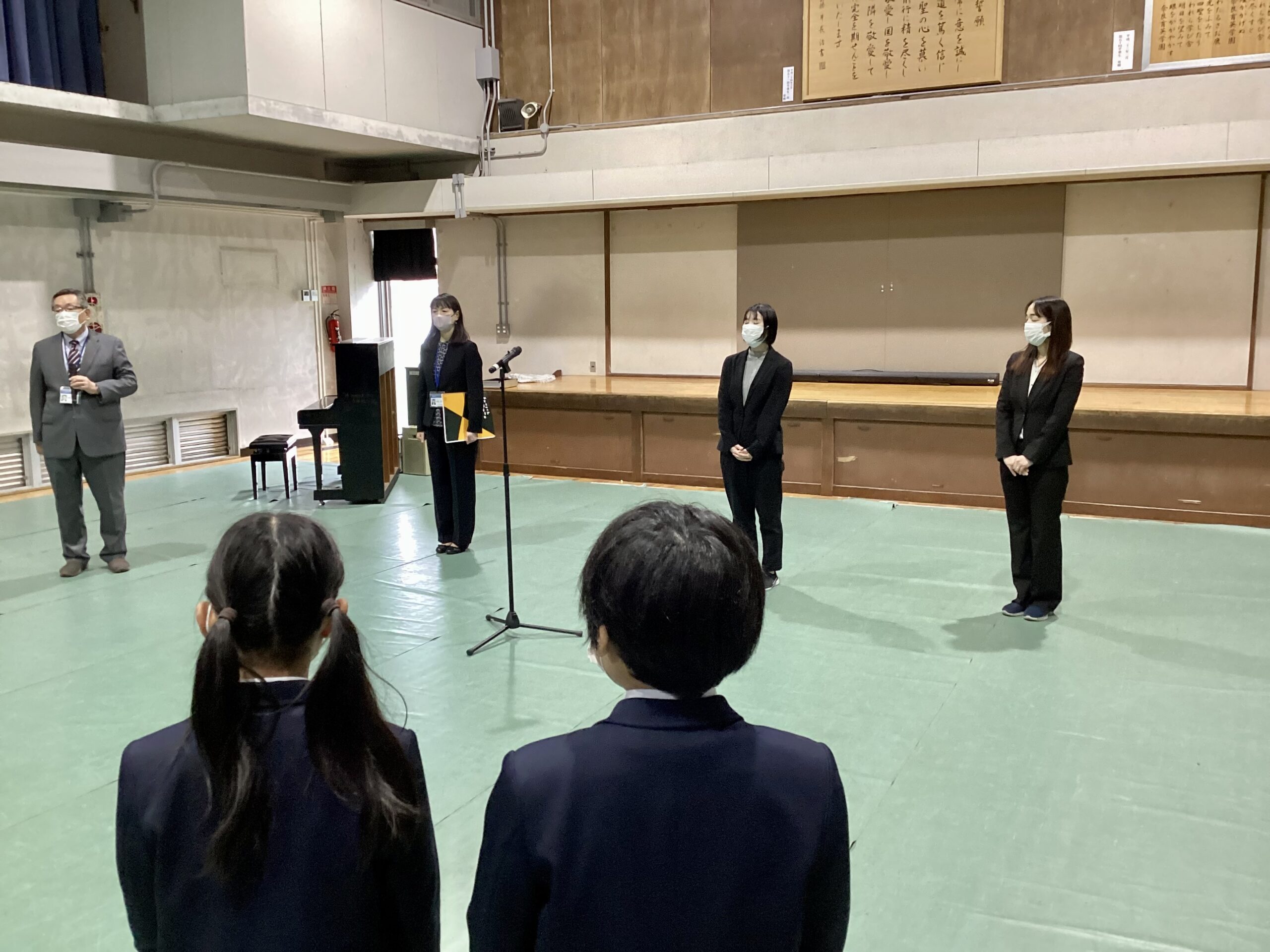 離任式／修了式